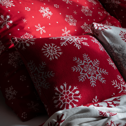 Obliečky SATÉN PLUS vločky