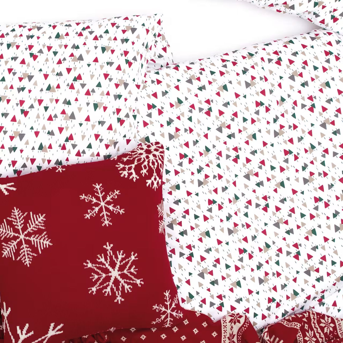 Obliečky JERSEY stromčeky