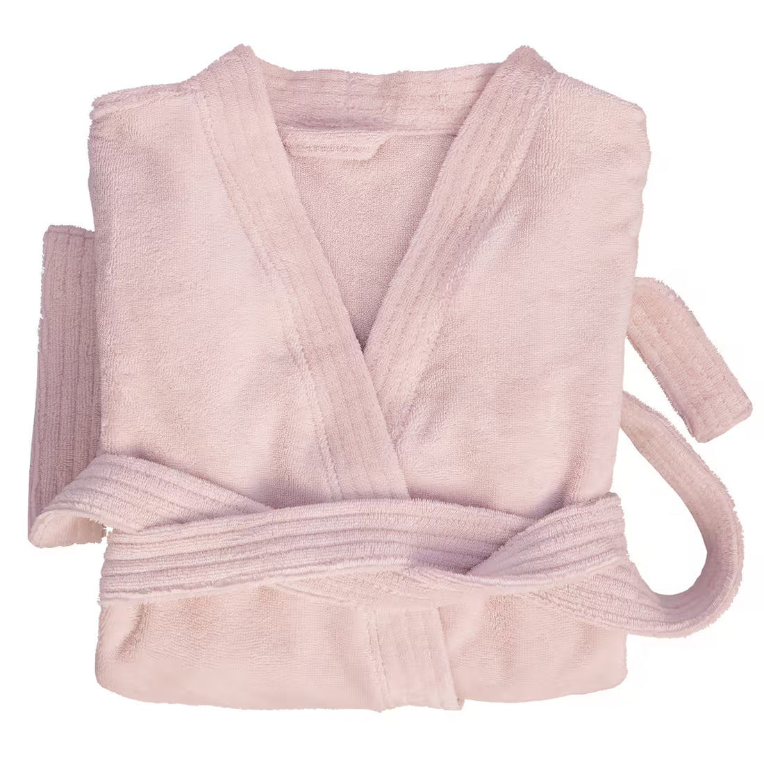 Župan froté BELA DUO kimono svetlá ružová