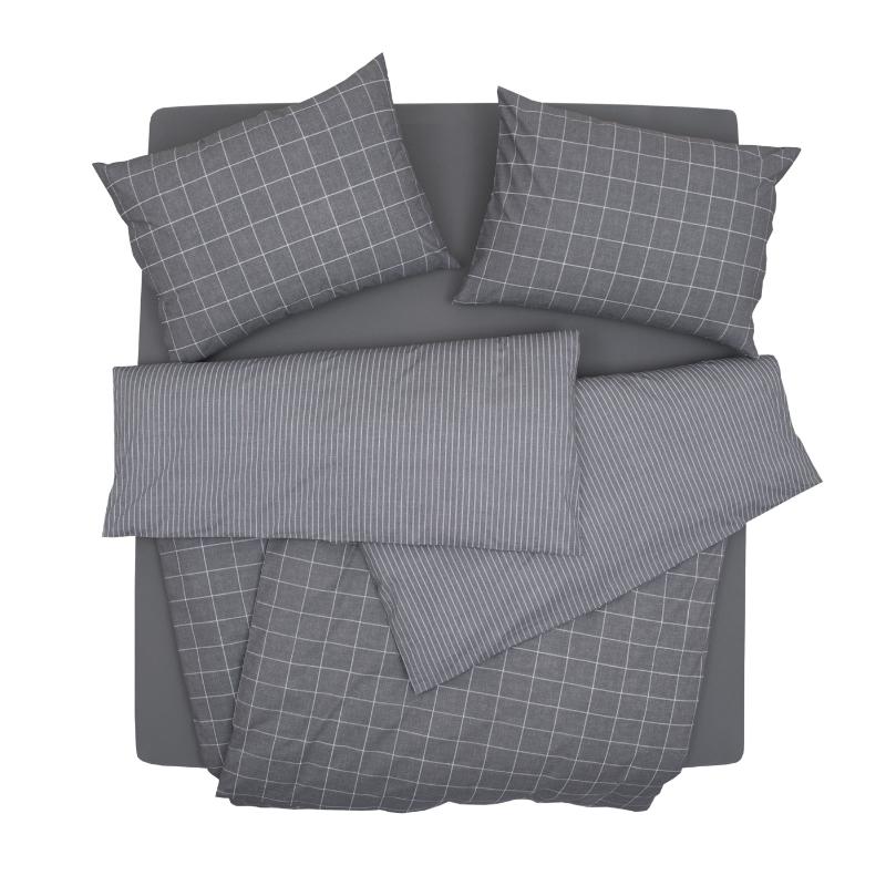 Obliečky KLASIK kocka prúžok