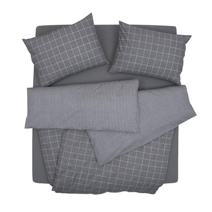 Obliečky KLASIK kocka prúžok