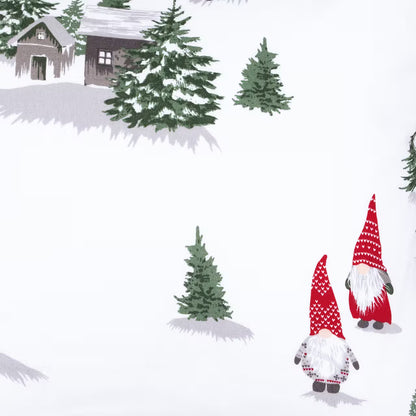 Návlek KLASIK lesní elfovia biela zelená červená