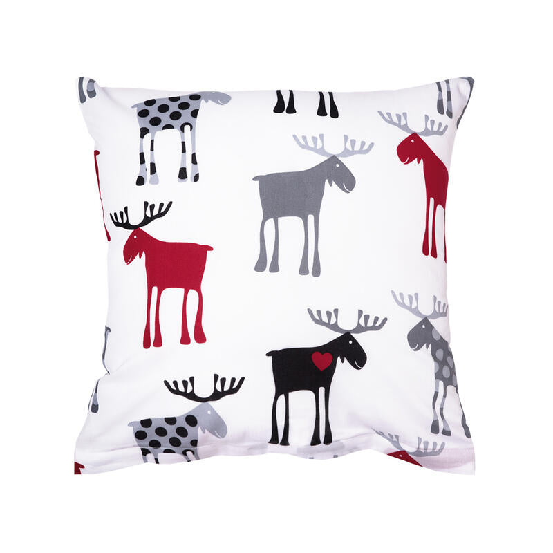 Návlek KLASIK SOFT soby biela červená sivá