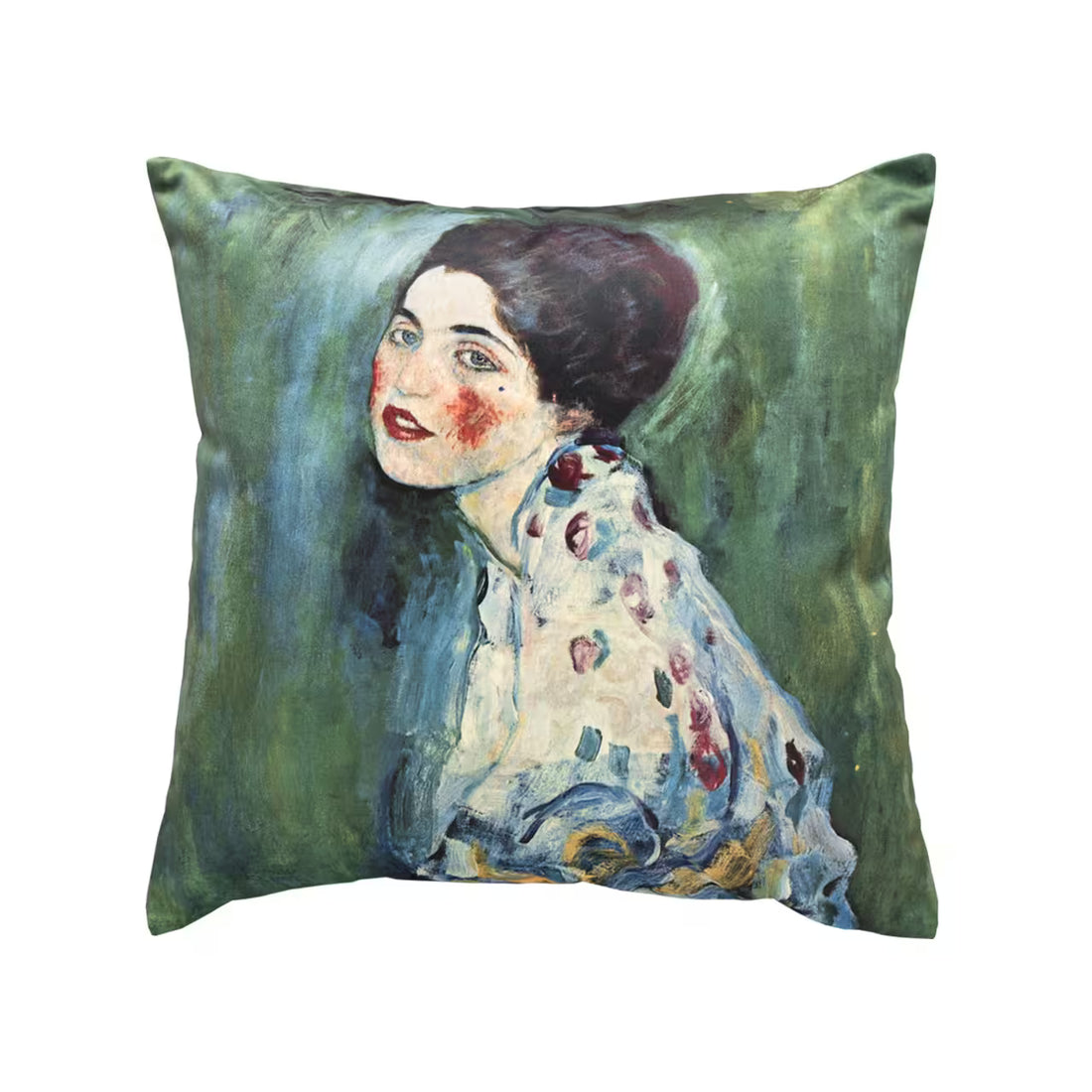 Dekoračný návlek ART VELVET Klimt - portrét