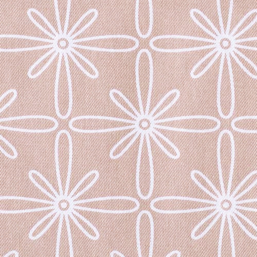 Utierka DEKORO kontúry kvietkov béžová