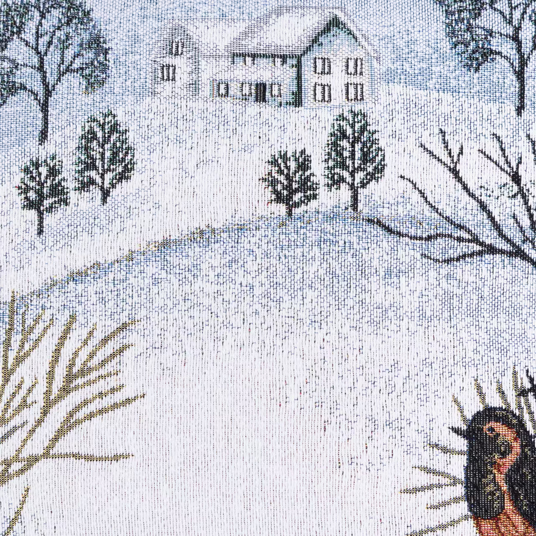 Dekoračný návlek MOTIV zimné kopce