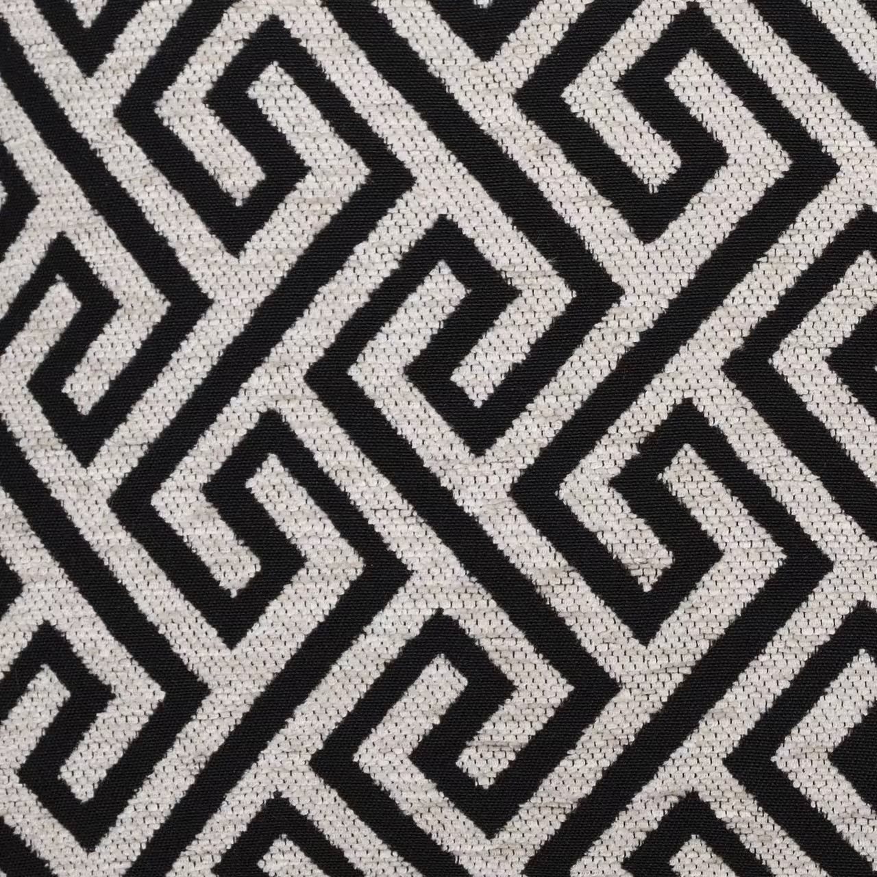 Dekoračný návlek NORD kristal biela čierna