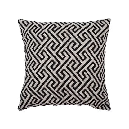 Dekoračný návlek NORD kristal biela čierna