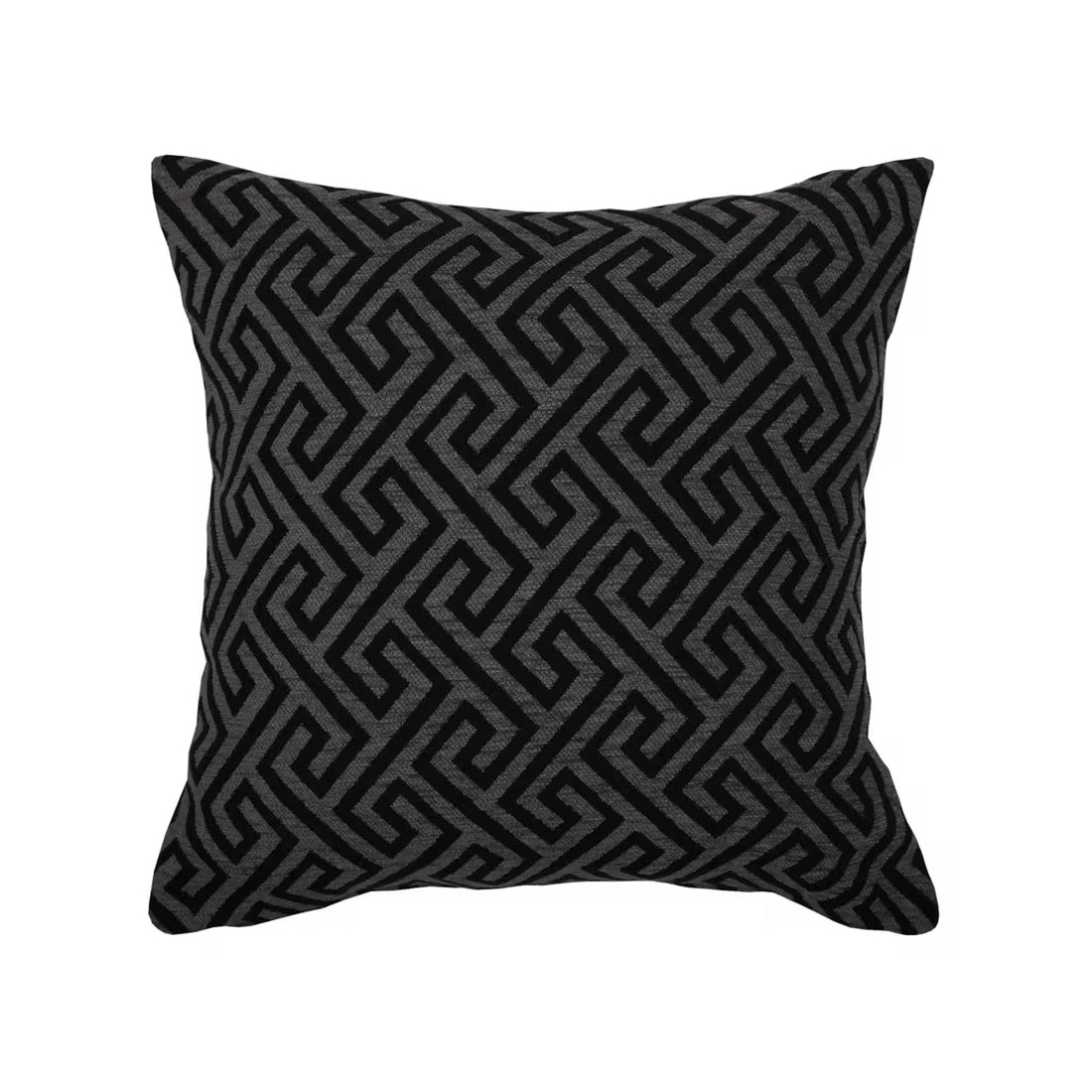 Dekoračný návlek SOFAS kristal sivá čierna