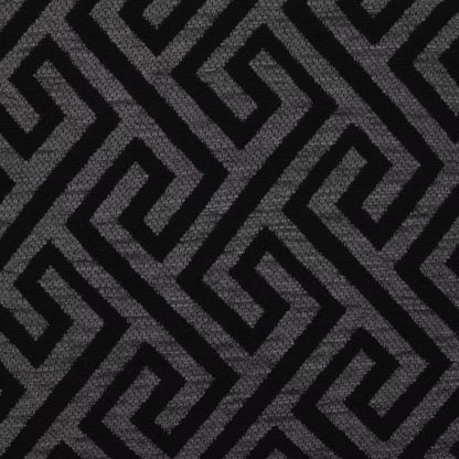 Dekoračný návlek SOFAS kristal sivá čierna