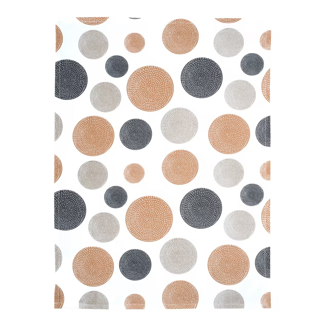 Utierka DEKORO kruhy béžová