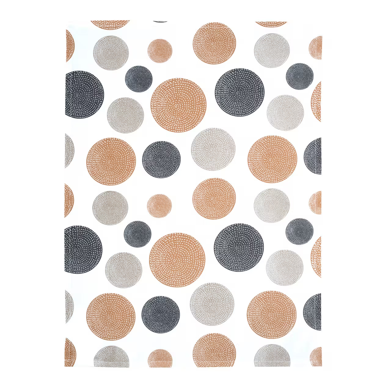 Utierka DEKORO kruhy béžová