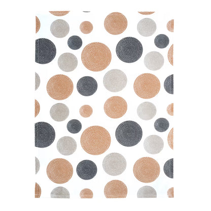 Utierka DEKORO kruhy béžová