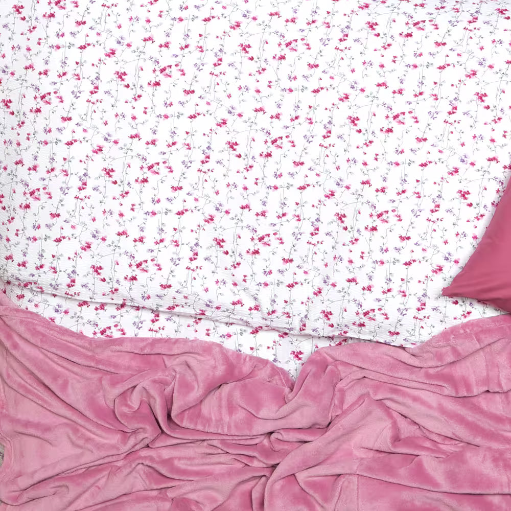 Obliečky KREP kvietky