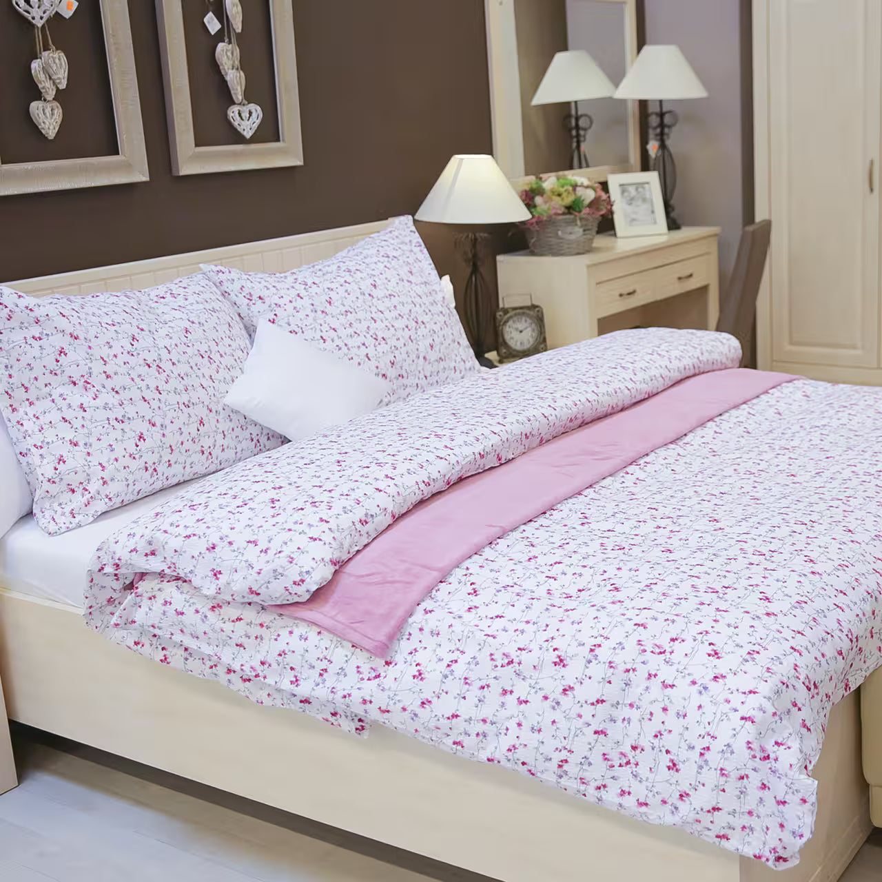 Obliečky KREP kvietky