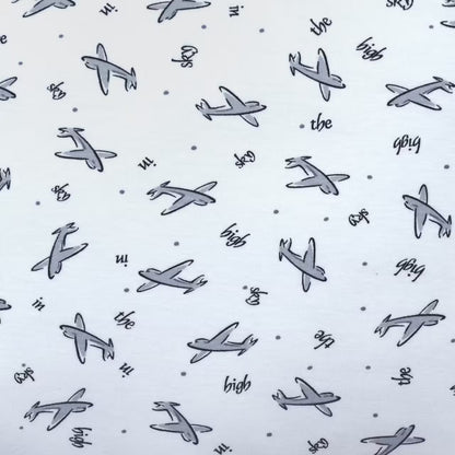 Obliečky JERSEY lietadlá