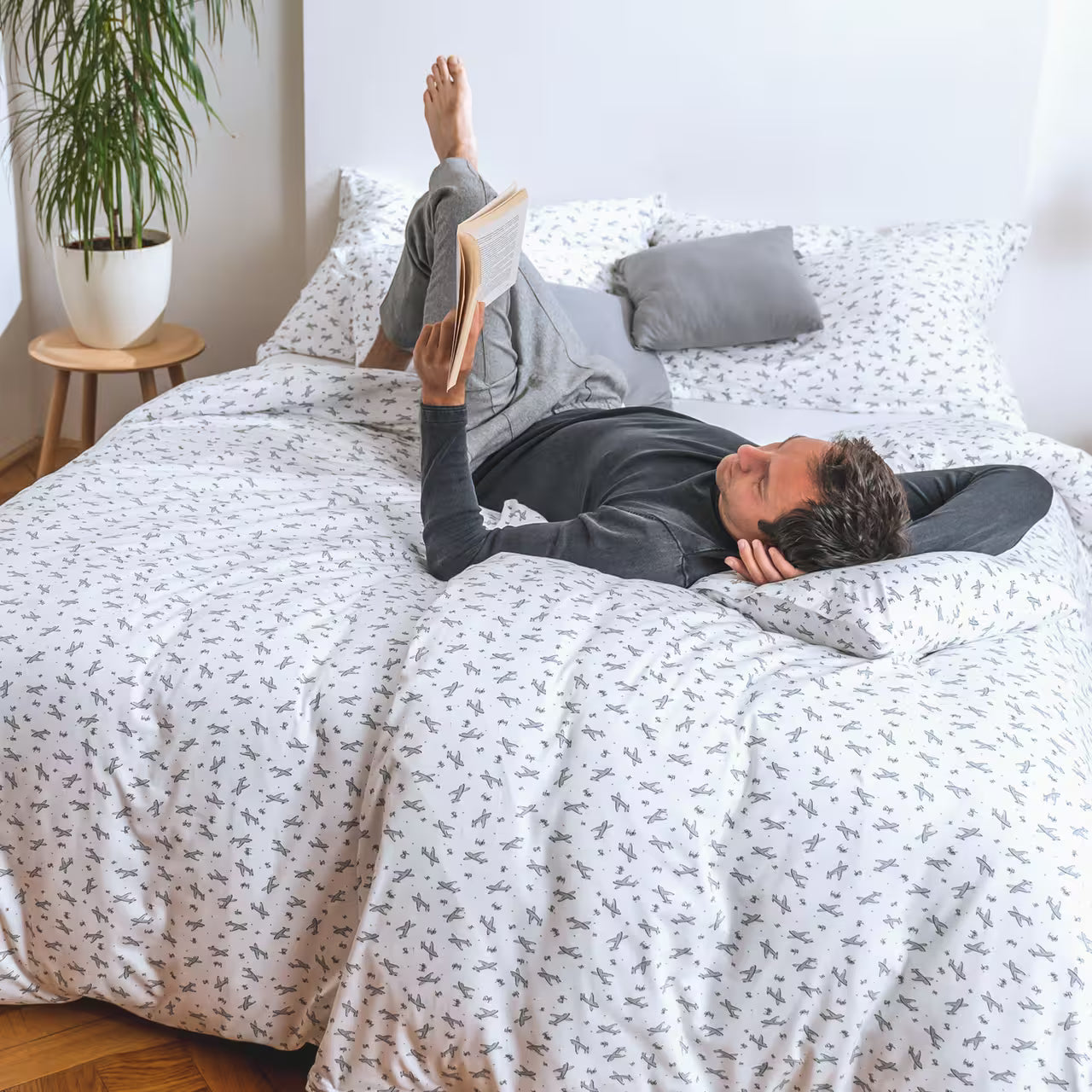 Obliečky JERSEY lietadlá