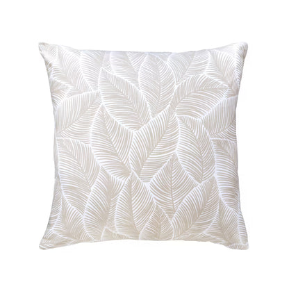 Dekoračný návlek NORD listy béžová