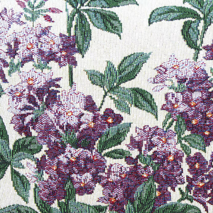 Dekoračný návlek MOTIV listy a kvety