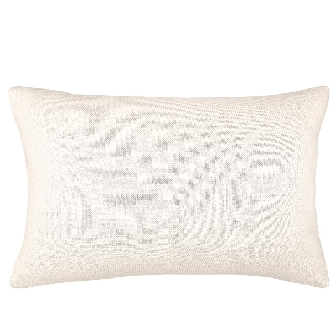 Dekoračný návlek pletený DESIGN LUREX stromčeky smotanová červená