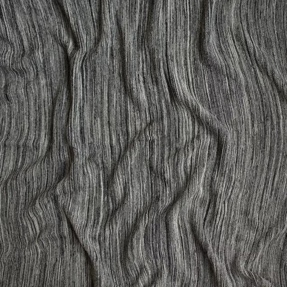 Deka pletená MELANGE melír čierna