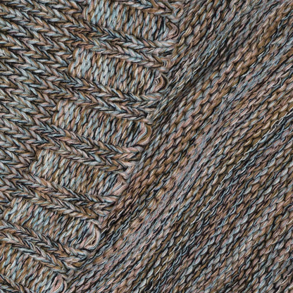 Deka pletená MELANGE LUREX melír pastelová