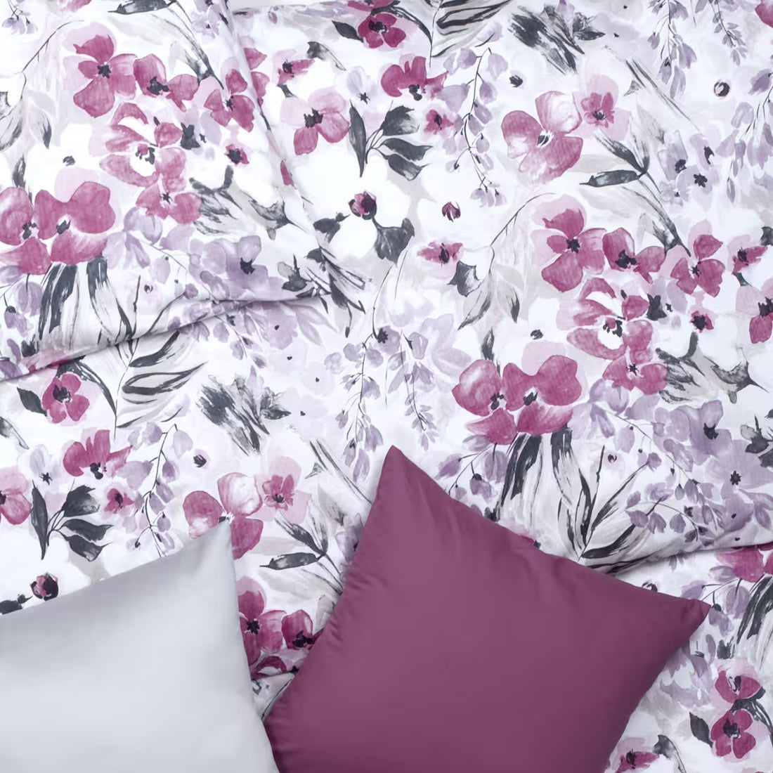 Obliečky ART JERSEY monet ružová fialová