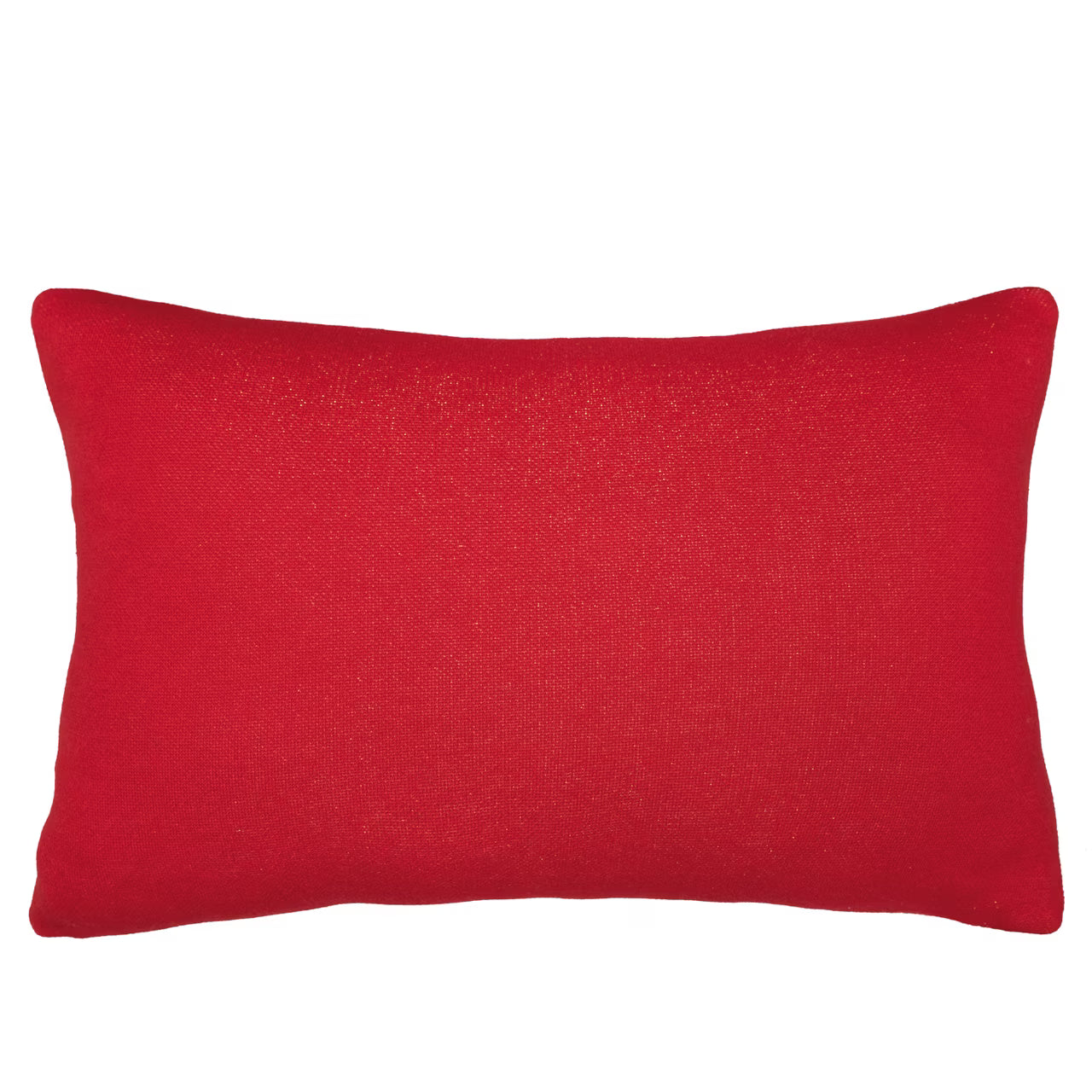 Dekoračný návlek pletený DESIGN LUREX stromčeky červená zlatá