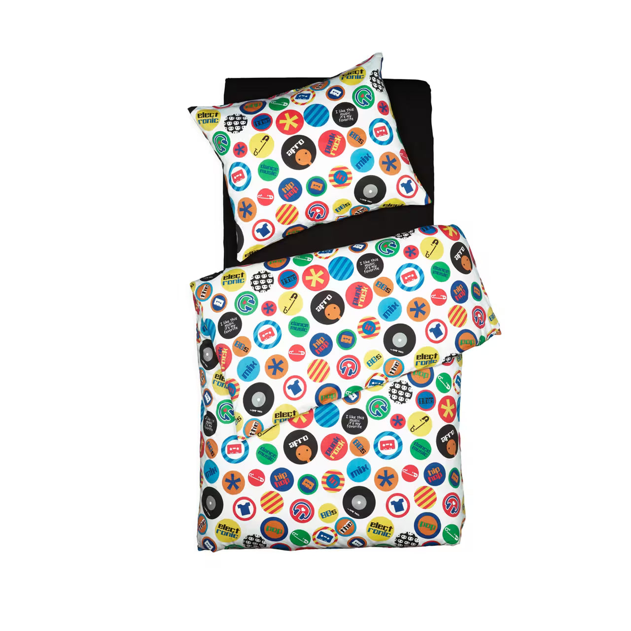 Obliečky KLASIK DESIGN music farebná