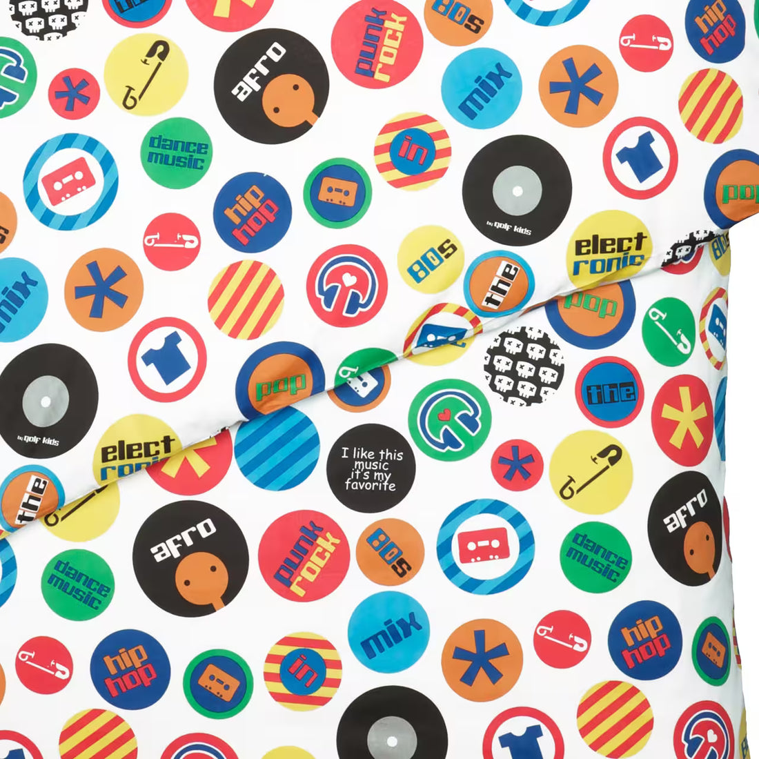 Obliečky KLASIK DESIGN music farebná