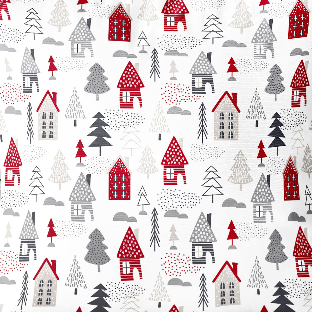 Dekoračný návlek NORD polárne domčeky