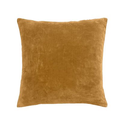 Dekoračný návlek COTTON VELVET meandry okrová