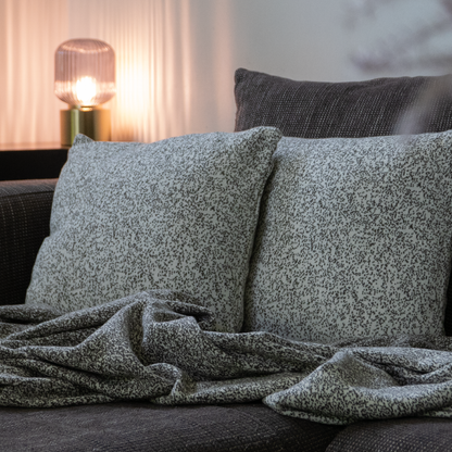 Deka pletená DESIGN ombre hneda