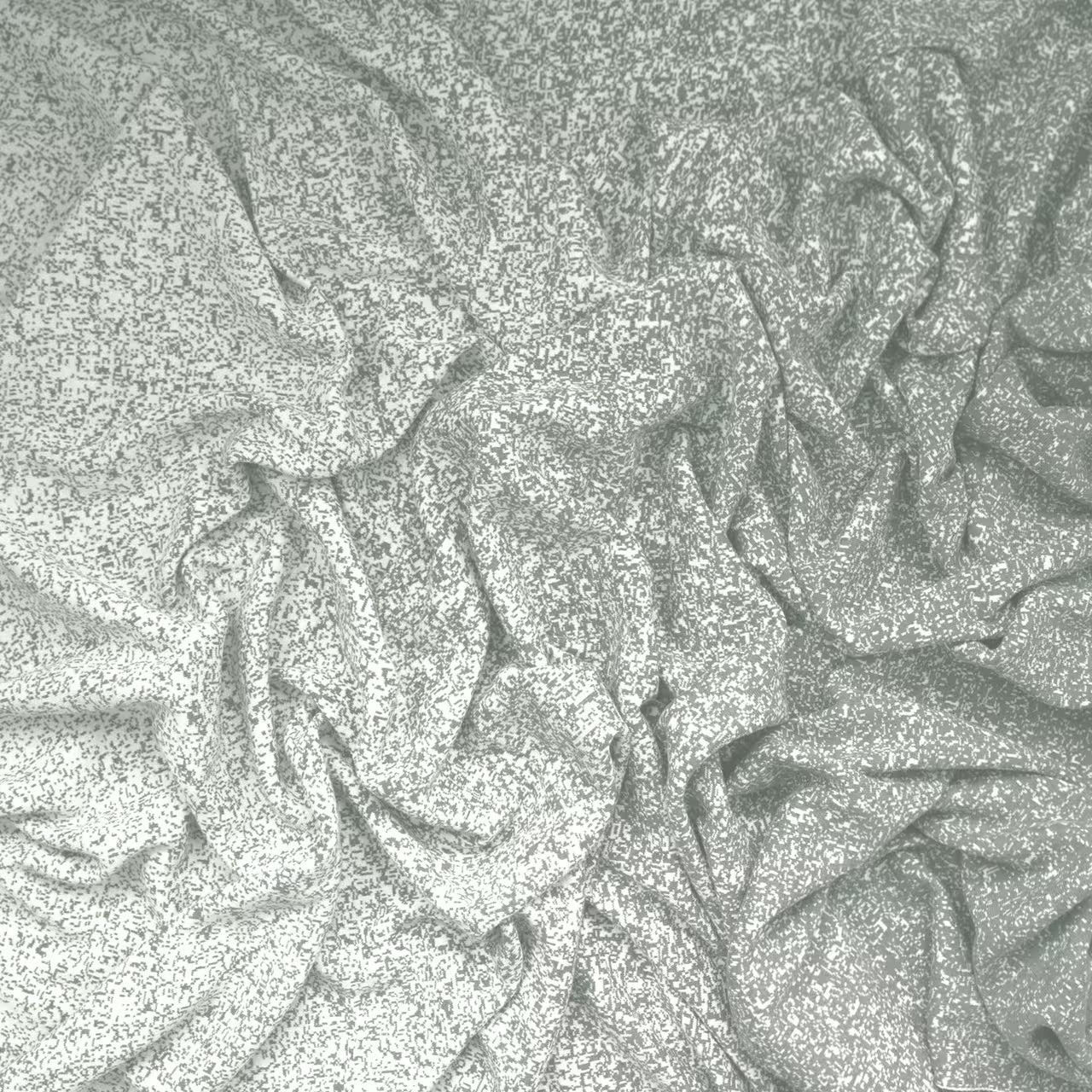 Deka pletená DESIGN ombre siva