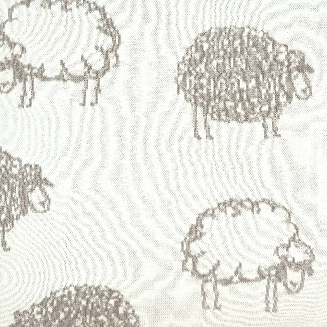 Dekoračný návlek pletený DESIGN ovečky