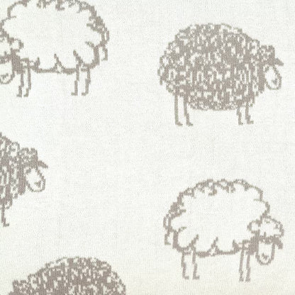 Dekoračný návlek pletený DESIGN ovečky