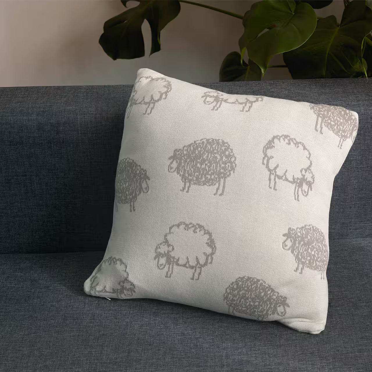 Dekoračný návlek pletený DESIGN ovečky