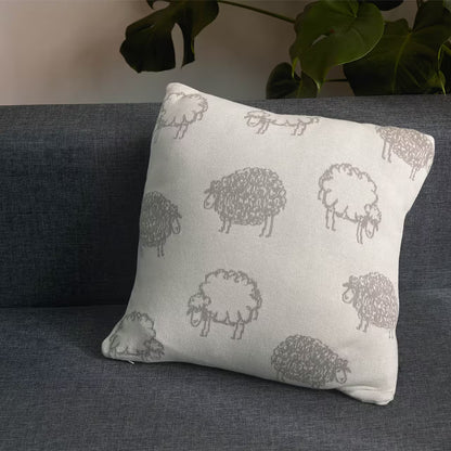 Dekoračný návlek pletený DESIGN ovečky