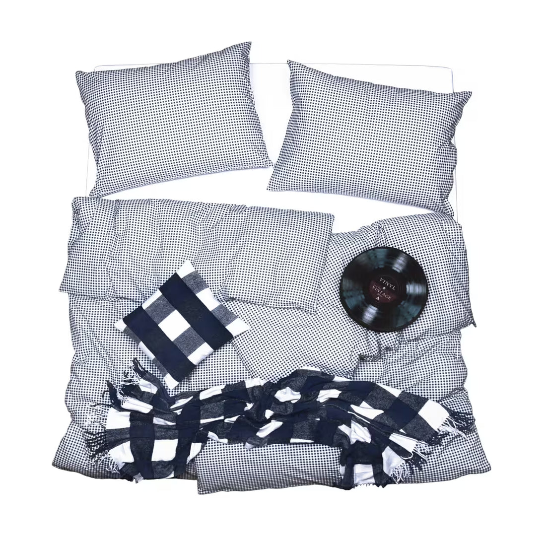 Obliečky KLASIK pepito biela modrá