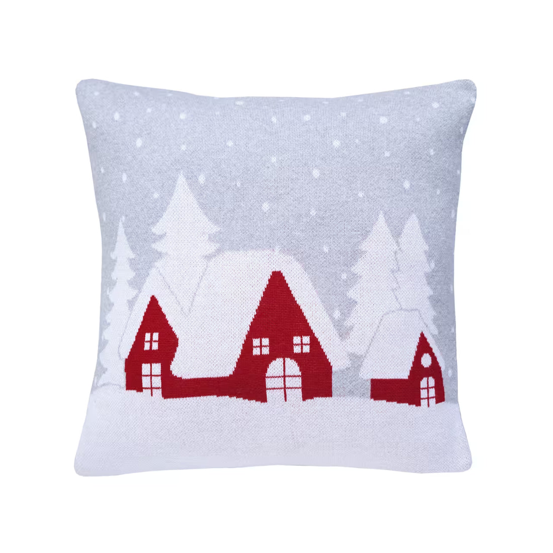 Dekoračný návlek pletený DESIGN polárne domčeky