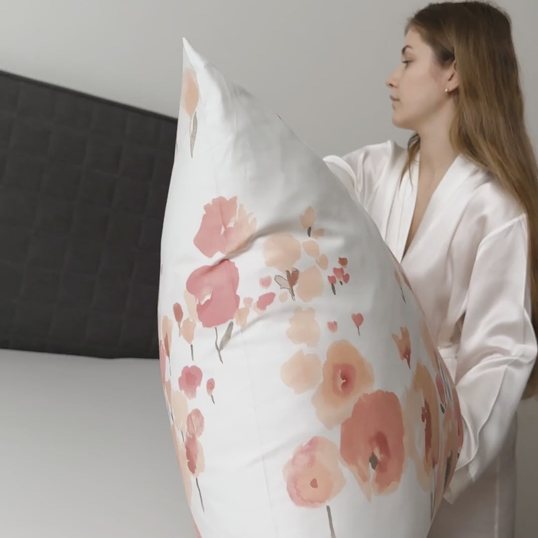 Dekoračný návlek DELI svetlá ružová