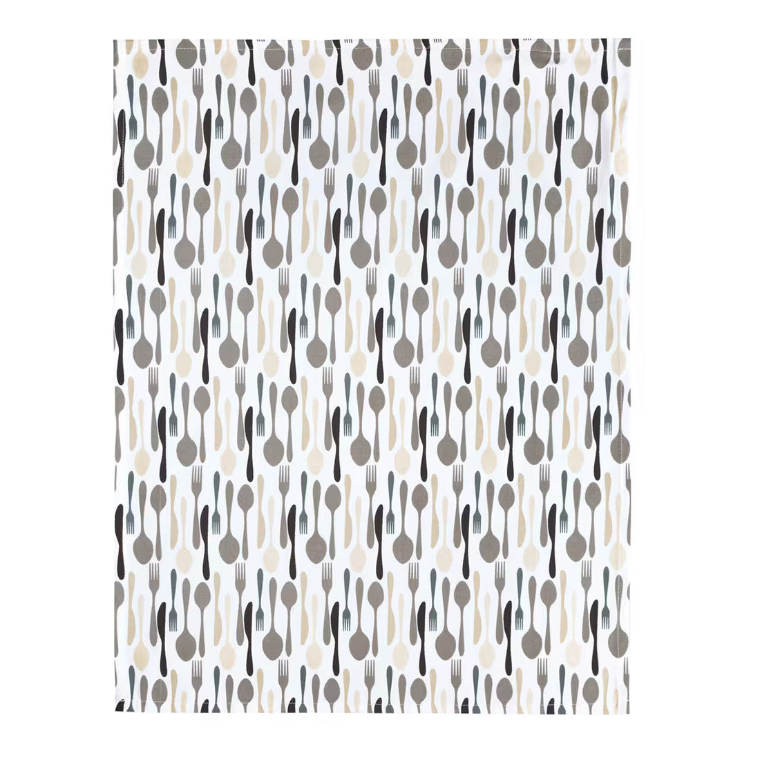 Utierka DEKORO príbory biela sivá čierna