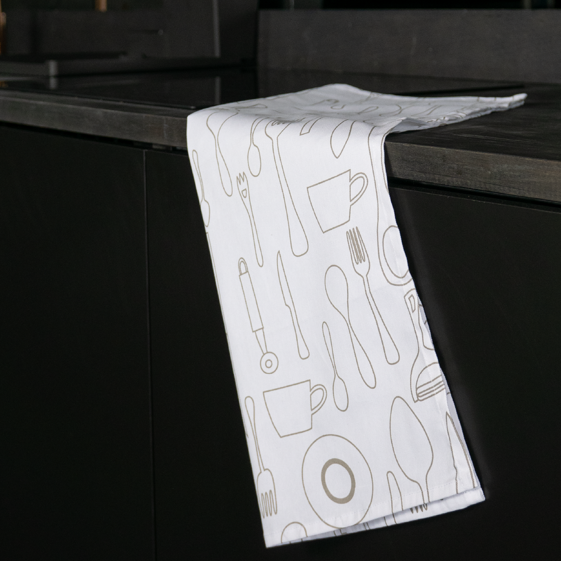 Utierka DEKORO príbory biela béžová