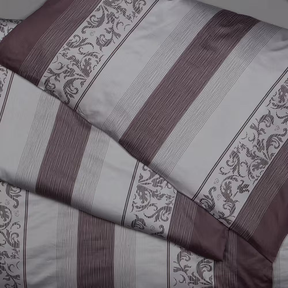 Obliečky SATÉN PLUS pruhy ornament