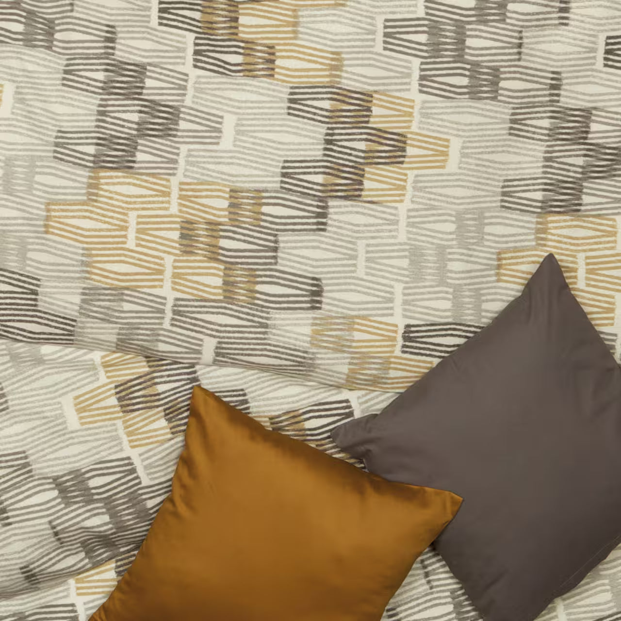 Obliečky FLANEL retro geo