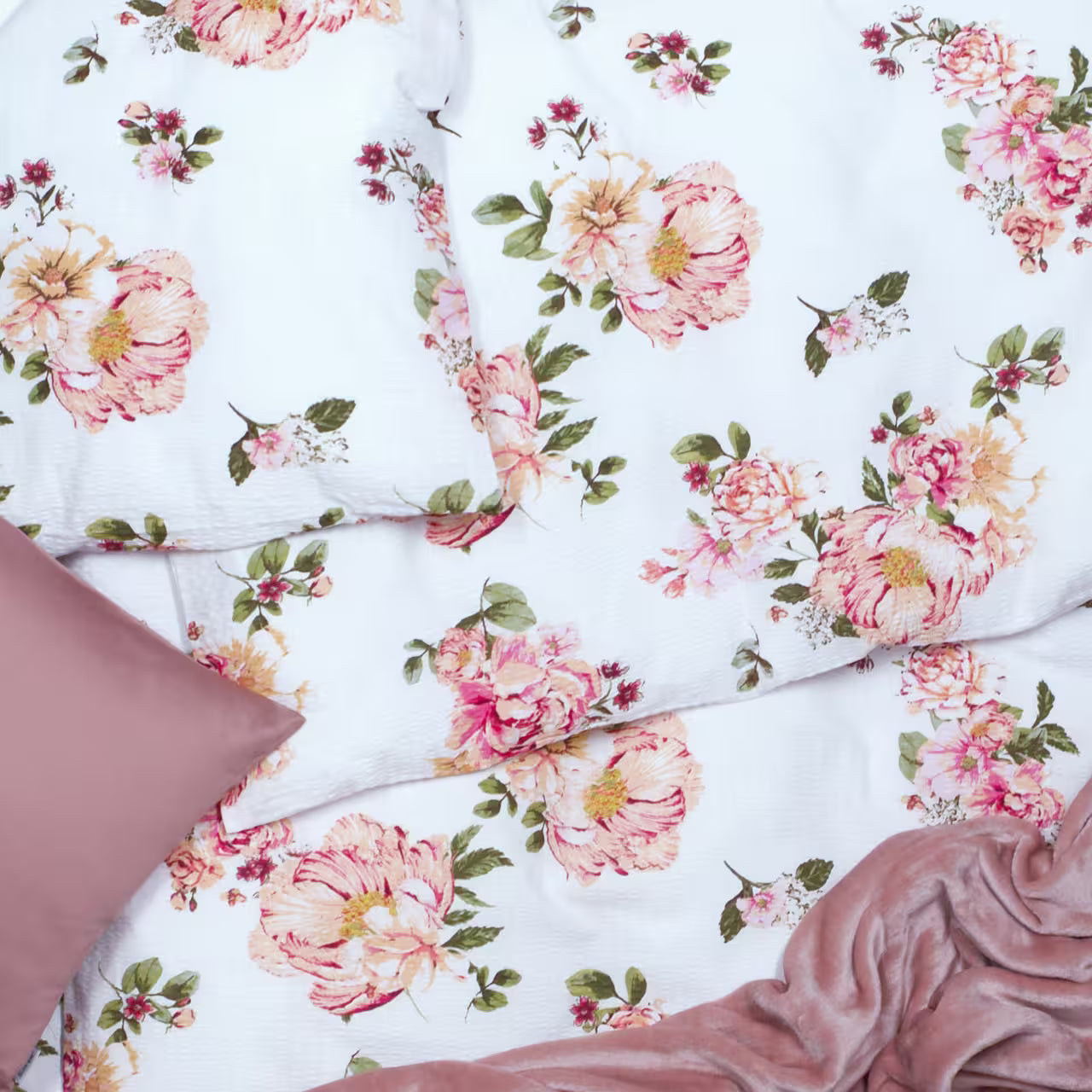 Obliečky KREP ruža