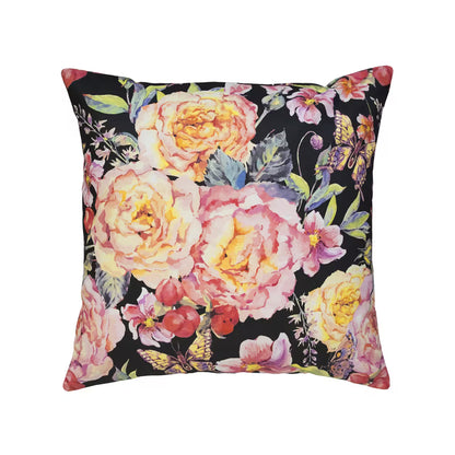 Dekoračný návlek FLORA ruže a motýle