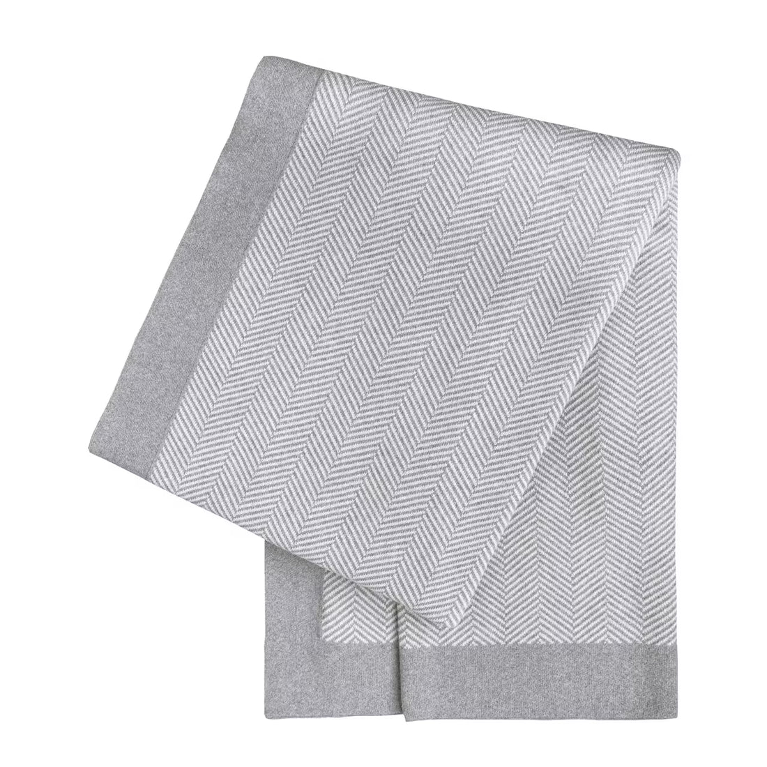 Deka pletená DESIGN rybia kosť