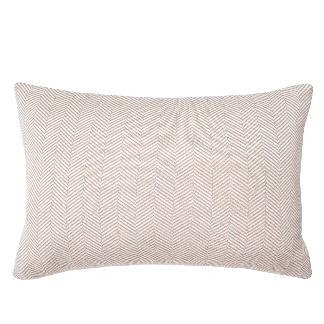 Dekoračný návlek pletený DESIGN rybia kosť smotanová béžová