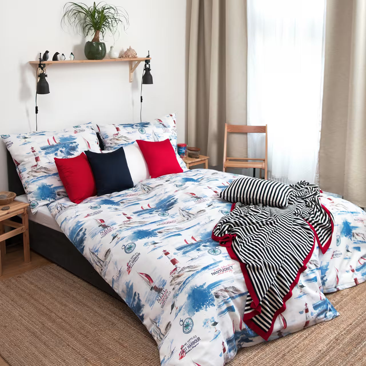 Obliečky SATÉN DESIGN sailing